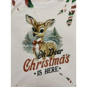 Oh Deer Christmas Holiday Spirit Shirt
